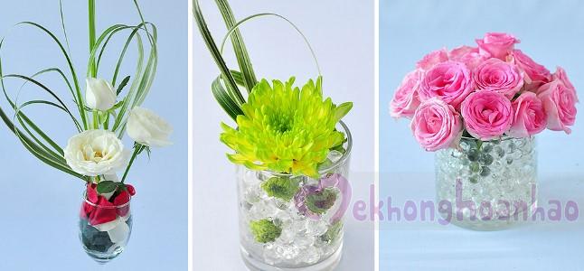 Học ngay 3 cách cắm hoa đẹp “phát hờn” với ly thủy tinh