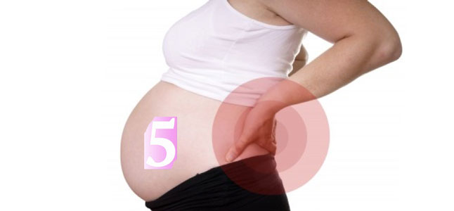 Đối phó với những cơn đau lưng khi mang thai tháng thứ 5