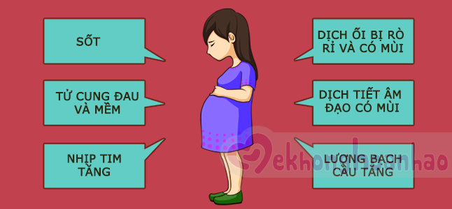 Nhiễm trùng ối khi mang thai