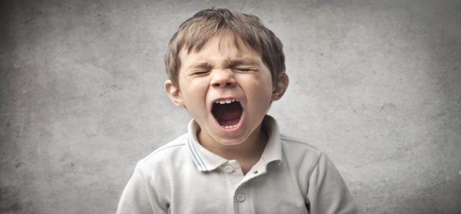 Làm gì khi trẻ 1-2 tuổi tức giận?