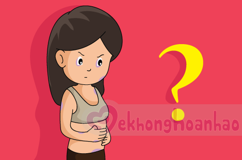 Tại sao cơ thể mẹ xuất hiện vết bầm tím sau sinh?