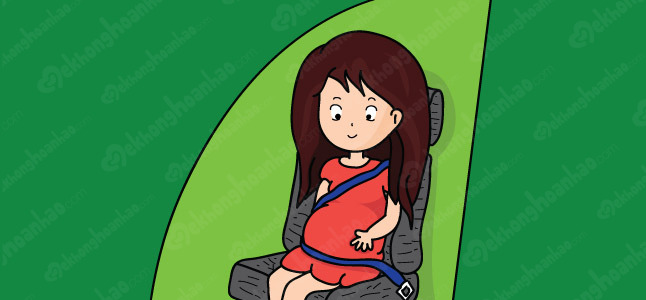 Vài lưu ý đi xe ô tô khi mang thai tháng thứ 5 cho mẹ bầu