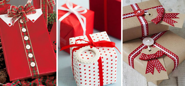 5 kiểu gói quà Giáng Sinh sáng tạo, đẹp mắt
