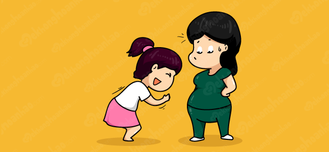 Làm gì khi bị xoa bụng bầu – Mang thai tháng thứ 4