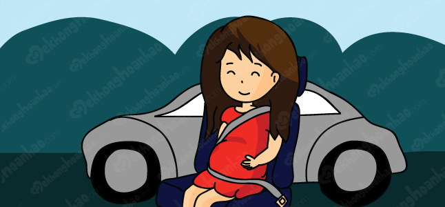 Lái xe khi mang thai và một số lưu ý dành cho mẹ