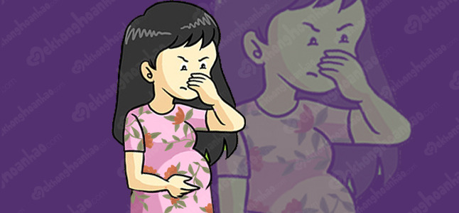 Làm gì nếu mẹ nhạy cảm với mùi khi mang thai tháng đầu?