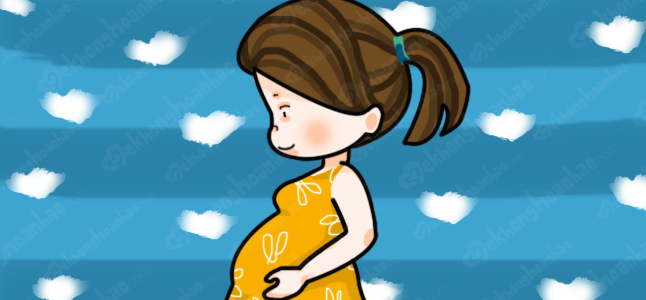 Bụng bầu tụt xuống thấp khi mang thai tháng thứ 9